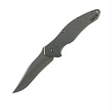 K.O. Shallot, Stainless Handle, 14CZN/ZDP189 Blade, Plain
