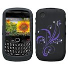 BlackBerry 8520 Curve Floral Laser-cut Skin Cover with Diamond