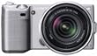 Sony NEX5KS Nex NEX-5K/S 14.2MP DSLR Digital Camera With 18-55 Silver