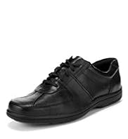 Airflex™ Comfort Leather Lace Up Trainers