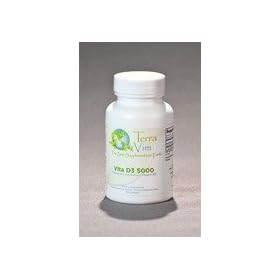 Click here to buy Vita D3 5000IU -180 Capsules by Terra Vim.