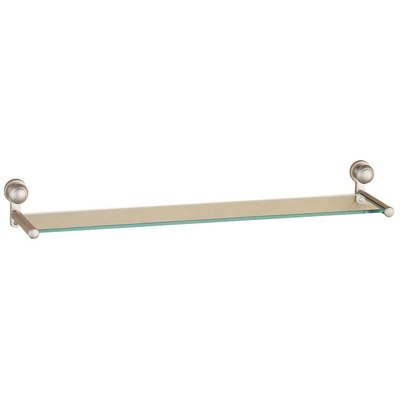 Innovations Glass Bathroom Shelf and Chrome