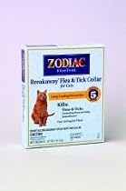 Zodiac Breakaway Flea & Tick Collar For Cats @