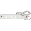 6 gang 13A extension lead with surge protection, 5.0m