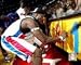 2004 NBA Finals Detroit Pistons Ben Wallace Spray Paint 8x10 Photo