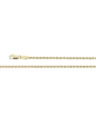 01.50 Mm Rope Chain (Replacing Ch505) 14K Gold Yellow Ch954 18 Inch