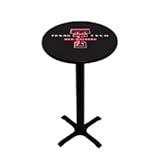 IMAGE OF Texas Tech Red Raiders Pedestal Pub Table