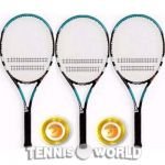 Tennisschläger Sparpaket Babolat Pure Drive Team* x 3 + 200-Rolle L2