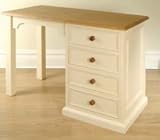 Painted Pine Desk / Dressing Table - Mottisfont