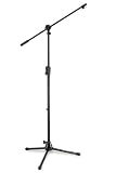 HERCULES STANDS TRIPOD MIC. STAND WITH BOOM & QUIK-N-EZ ADAPTOR MS532B
