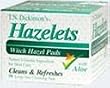 Witch Hazel Pads With Aloe - 50 - Pad