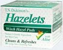 Witch Hazel Pads With Aloe - 50 - Pad