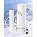 Crystal Quest W9C-PLUS Countertop Ceramic Water Filter White