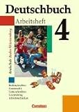 Produkt-Bild: Deutschbuch - Realschule Baden-W&uuml;rttemberg: Band 4: 8. Schuljahr - Arbeitsheft mit L&ouml;sungen: Arbeitstechniken. Texte schreiben. Grammatik. Rechtschreiben. Lesetraining. Lernstand testen