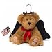 Boyds Freedom Plush Fourth of July Bear Ornament Retired