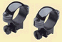 Burris - 1 22 Rings High Dlx Steel,Blk Ma