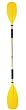 89" (225 cm) Two Piece Kayak Paddle- Yellow