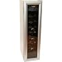 Haier HVW18BSS 18-Bottle Wine Cellar, Silver