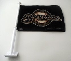 Milwaukee Brewers Car Flag