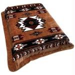 Wyndham HouseTM Brown Native American Print Blanket