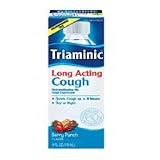Triaminic Long Acting Cough Relief Liquid, Berry Punch Flavor - 4 Oz