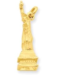 14k Gold Statue Of Liberty Charm