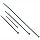 Cables to Go Releasable/Reusable Cable Ties - Cable tie - black - 1 ft (pack of 50 )