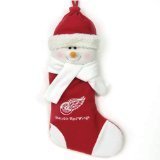 Detroit Red Wings Snowman Stocking