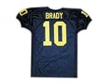Tom Brady Michigan Wolverines Autographed Navy Wilson Jersey