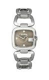 Gucci G-Gucci Steel Bracelet Small Brown Dial Women's Watch #YA125503