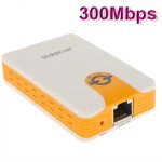 300Mbps 802.11b/g/n Mini Wireless Router, Size: 80 x 52 x 18mm (US Plug )