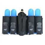 NXE SP Series 4+1 Pod and Tank Paintball Harness - Camo