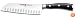Wusthof Classic Ikon 7-Inch Santoku, Hollow Edge, Black