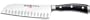 Wusthof Classic Ikon 7-Inch Santoku, Hollow Edge, Black