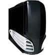 CIT CSCIT1002 Screwless Gaming Case with Silver Side Vents - Black