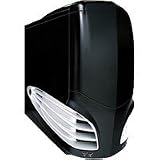 CIT CSCIT1002 Screwless Gaming Case with Silver Side Vents - Black