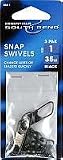 South Bend Fishing Lures Black Snap Swivels Size 1