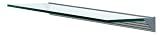 Wallscapes Glacier 8 by 24 by 3/8-Inch, Clear Glass, Shelf Kit #GL6020CLKIT