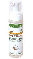 Organic Virgin Coconut Oil Liquid Soap - 8 oz. - Tea Tree