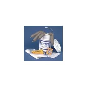 SK5USP 5 Gallon UniSorb Plus Spill Kit works with acids, alkalis, solvents, oils, and water based liquids. Contains 5 gallon pail with cover, four sock (3" x 48"), six pads (17" x 19"), one disposal bag and wire tie, one warning label, one Haz-mat Respons