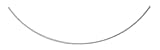 14k White Gold 1mm Neckwire Necklace