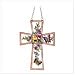 Inspirational Stained Glass Cross Suncatcher Home Decor