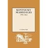 Kentucky Marriages, 1797-1865