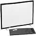 Da-Lite Mini Fold Tabletop Projection Screen, 21" x 30", Da-Tex (rear projection) Material and Da-Mat (front projection) Material.