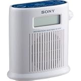 Sony ICFS79W AM/FM/Weather Band Digital Tuner Shower Radio