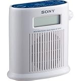 Sony ICFS79W AM/FM/Weather Band Digital Tuner Shower Radio (White) Sony ICFS79W AM/FM/Weather Band Digital Tuner Shower Radio (White)