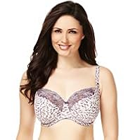 Flutter Print Non-Padded Balcony DD-G Bra