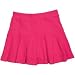 Girls Hot Pink Pique Pleated Skooter