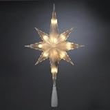 Kurt Adler 10-Light Clear Star of Bethlehem Treetop