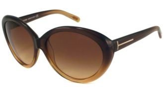Tom Ford Womens 0169 Plastic Sunglasses